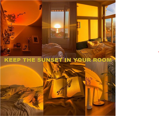 Cozy Sunset Lamp Projector